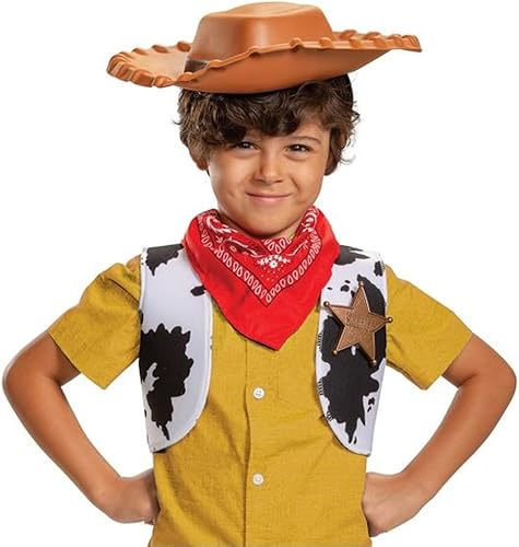 Disguise Disney Toy Story Beyond Woody - Kit de accesorios de disfraz de un color tamaño infantil