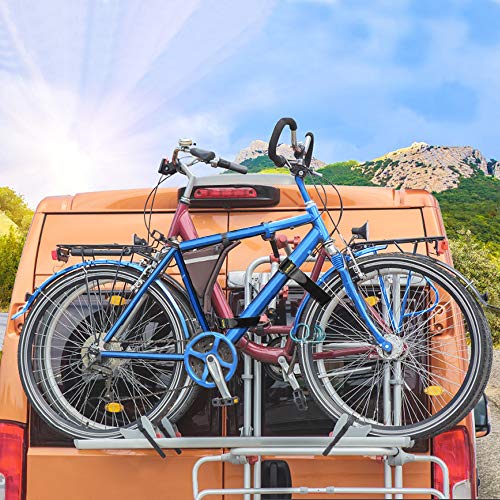LuBanSir Cinch Straps - 2" x 18" (6 Pack) Elastic Hook and Loop Storage Straps with Buckle for Bicycle, Truck, Boat and More for Extension Cords, Ropes, Hoses Organization - Black - Thumbnail 5