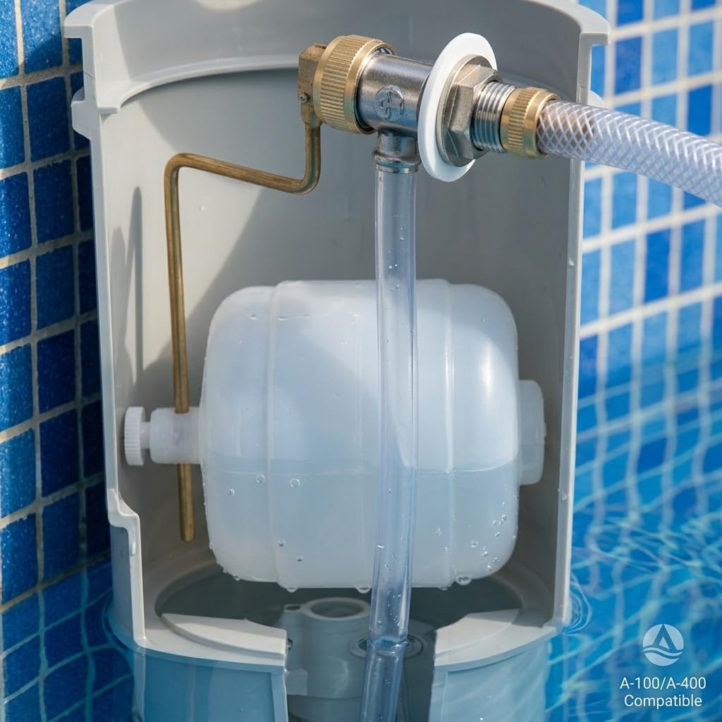 Suinga Valve régulière de niveau pour Skimmers en acier inoxydable