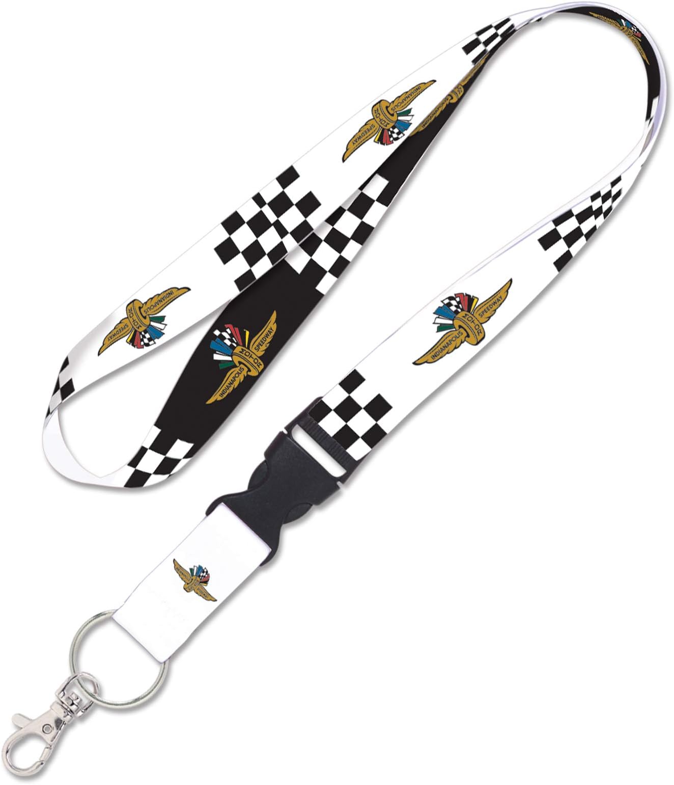 FGCSports Indianapolis Motor Speedway Lanyard with Detachable Buckle, 1" - Indy Car Series