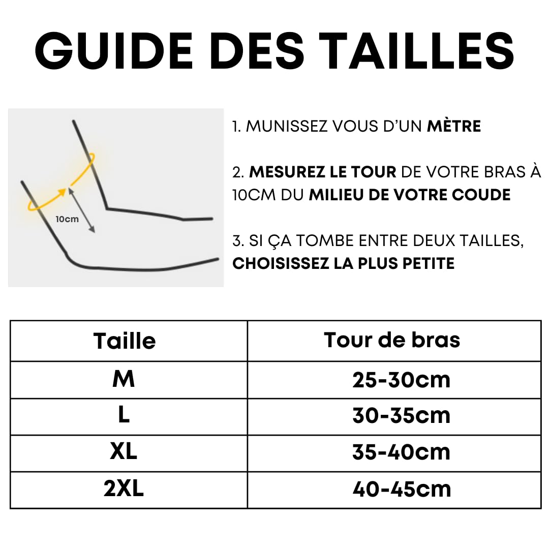 Flytex - Maintiens de Compression pour Coudes - Confort, Sécurité, Performance - Soutien Dynamique, Accompagne le Mouvement