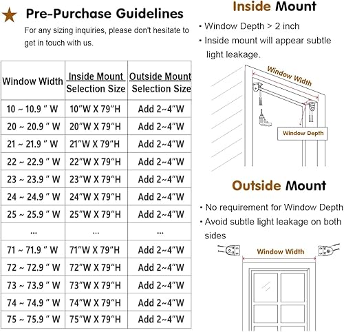 Miniatura 6 de Persianas enrollables 100 % opacas, persianas jacquard con tela impermeable con aislamiento térmico, persianas enrollables para el hogar y la