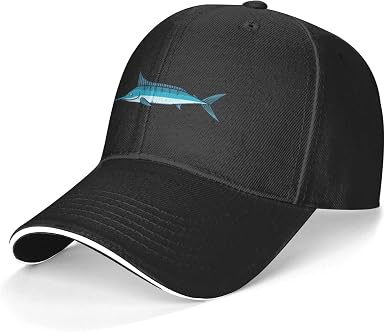 Blue Marlin Baseball Cap Men and Women 
