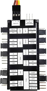 12A 20A 30A 40A 50A 60A 80A 100A 2-6S Brushless ESC With 5V/6A BEC For RC Fixed Wing Aircraft HelicopterESC Programming Card