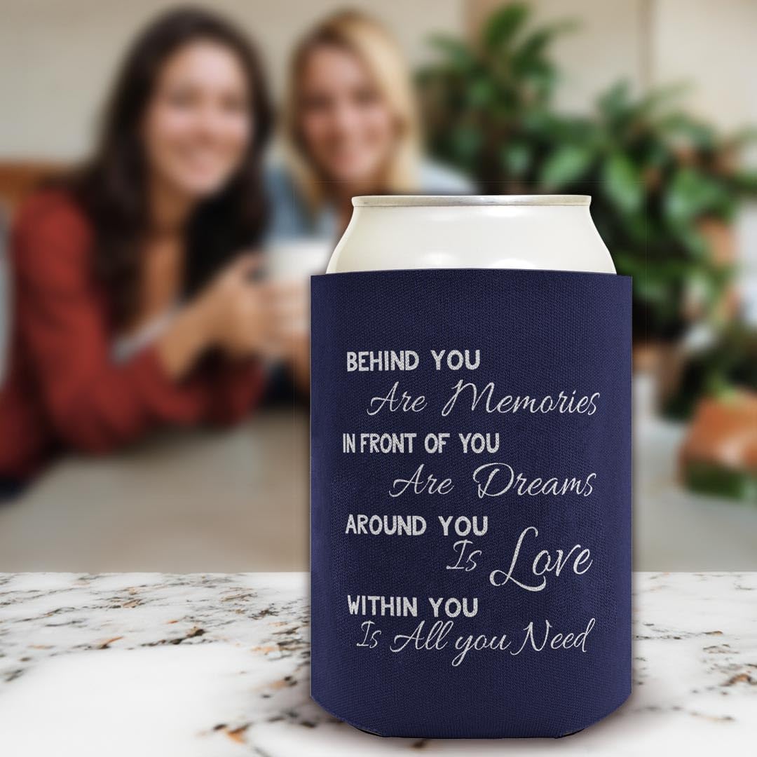Graduation Drink Cooler Class of 2026 Behind Memories In Front Dreams Around Love Within All You Need 24-Pack Can Drink Thermocoolers Party Pack