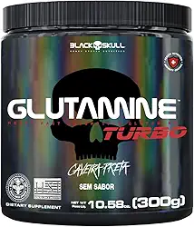 Glutamine Turbo 300G, Black Skull