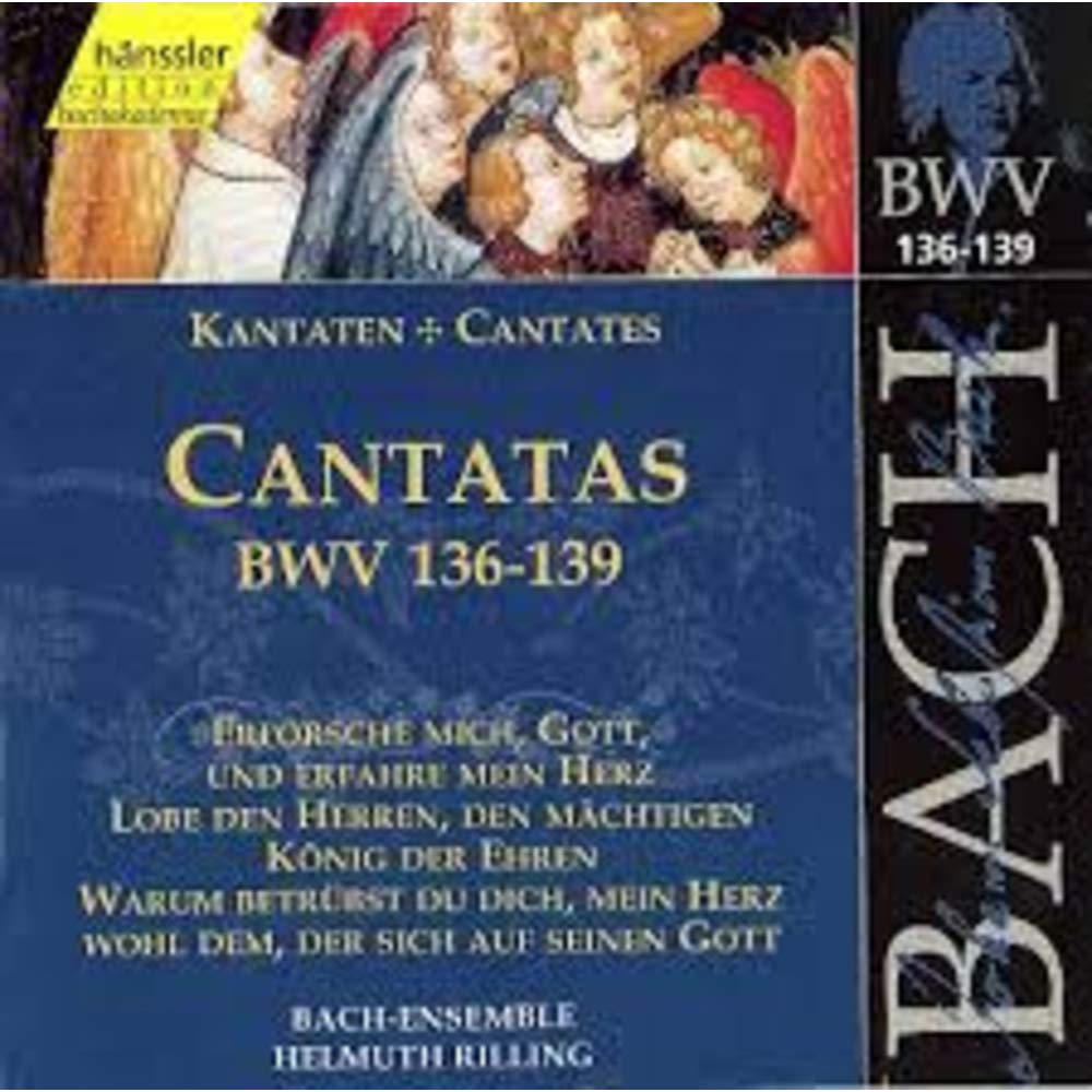 Cantatas Bwv136-139 [Audio CD] Bach, J.S.