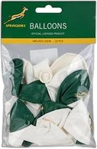 Balloons Springbok Licensed 10PC Latex