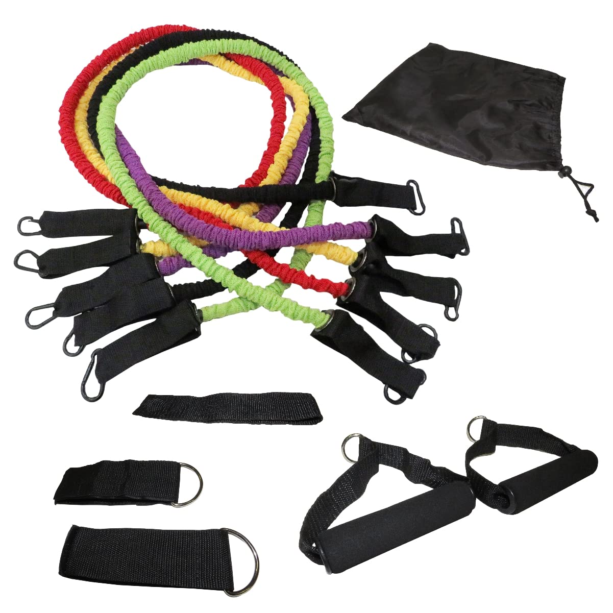TOPPRO Fitness Resistance Tube Set TP-RT-10 | Resistance Band Set for Workout | TONNING Tube for Exercise | Resistance Band Set of 11 | German Designed | Taiwan Certified | Imported (B0B9SD7H9P) Amazon Price History, Amazon Price Tracker