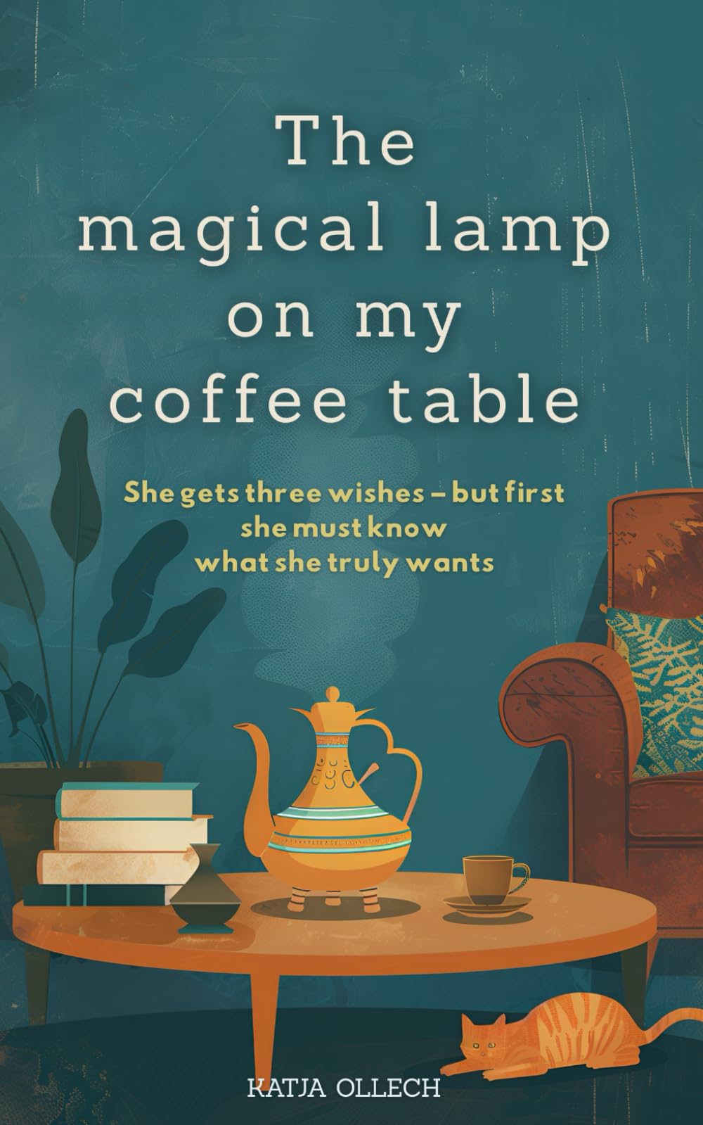 The magical lamp on my coffee table: Uplifting fiction about self-love, second chances, and choosing yourself