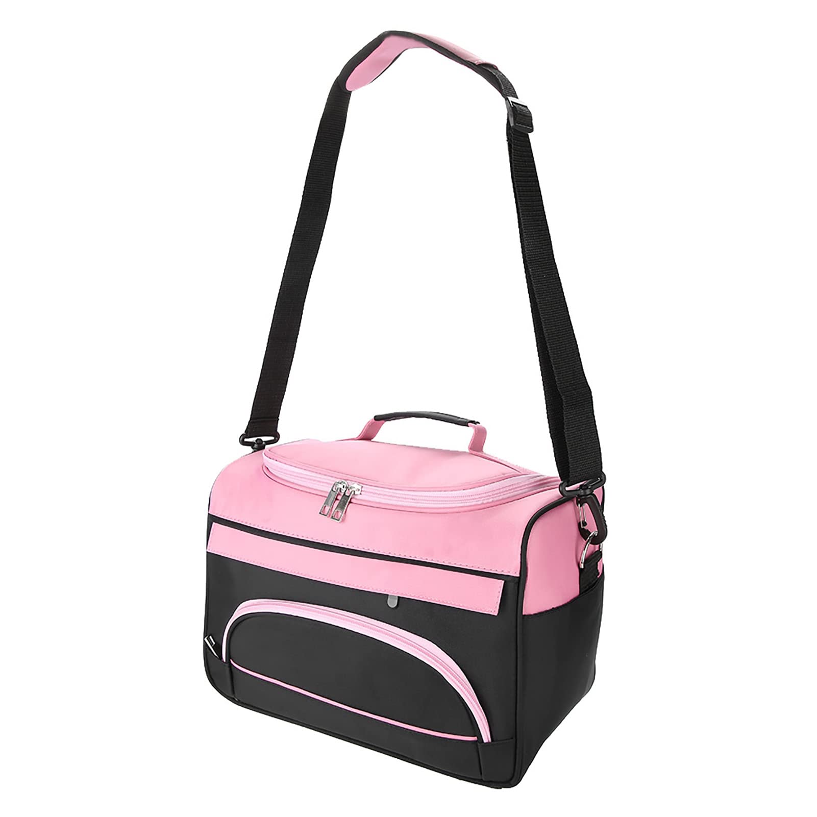 Torba fryzjerska duża pojemność przenośna do salonu podróżna wielofunkcyjna z paskiem na ramię 35x24 cm