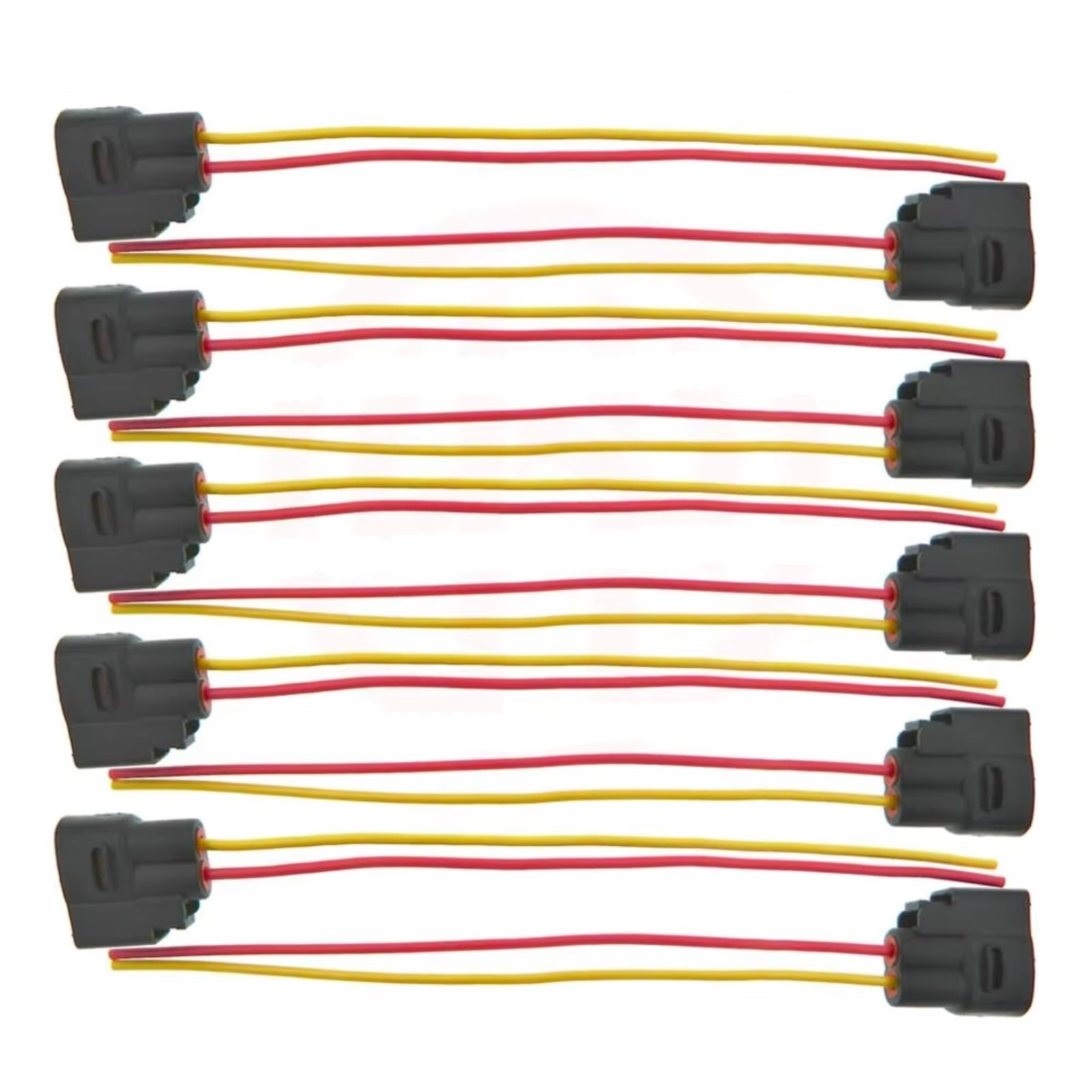 Kfz-Stecker für Nissan Primastar Bus X83 2.0 2001-2015 2-poliger Zündspulenstecker Kabelbaum Teile 8200765882 (10 Stück)