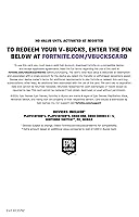Vista 2 de FORTNITE Digital V-Bucks 5000 - PlayStationXboxNintendo SwitchPCMobile Digital Code
