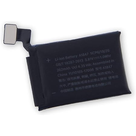 Amazon Com Ifixit Battery Compatible With Apple Watch 38 Mm Series 3 Gps Cell Phones Accessories