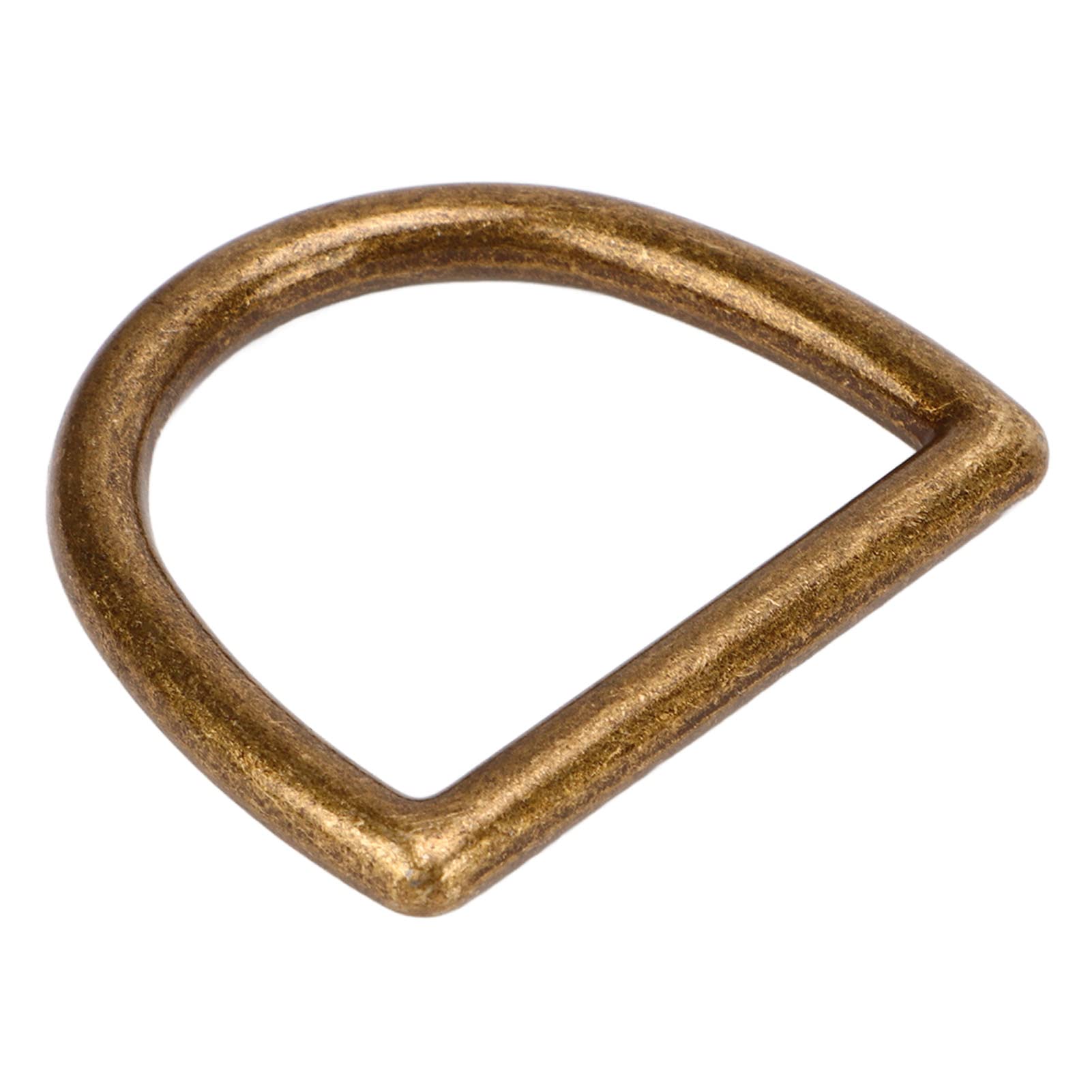 120 Stück Metall-D-Ringe, D-förmige Schnallen-Clips für selbstgemachte Handtaschen, Rucksäcke, D-Haken aus Zinklegierung mit starker Tragfähigkeit, Mehrzweck-D-Schnallen für