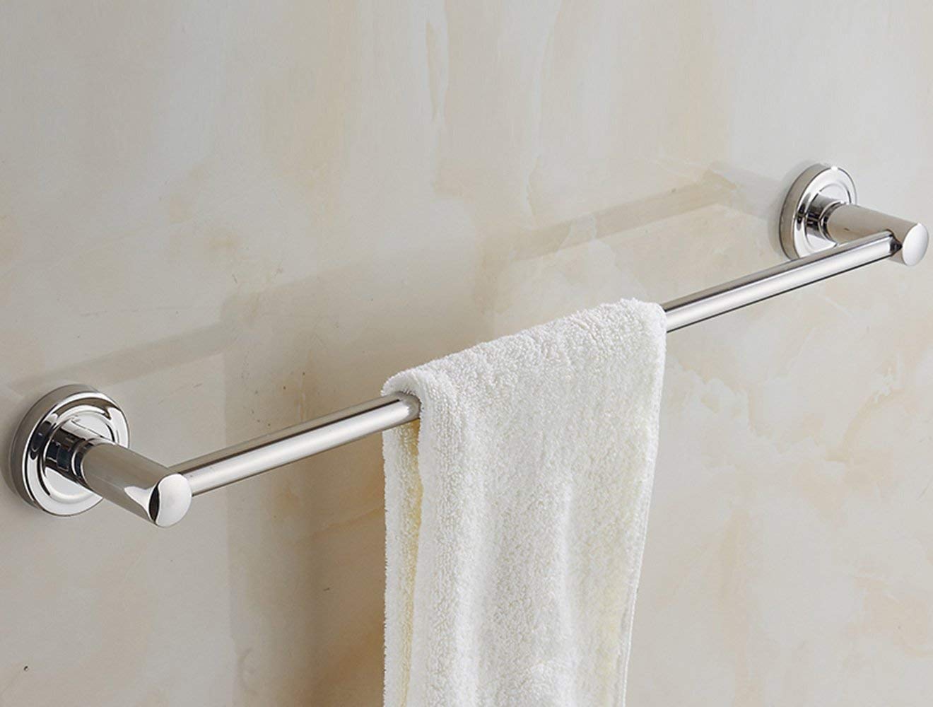 Toalleros, Barra de Toalla de Acero Inoxidable/Poste extendido/Varilla única para Inodoro/toallero/Colgante de baño, Estrella de luz de 100 cm