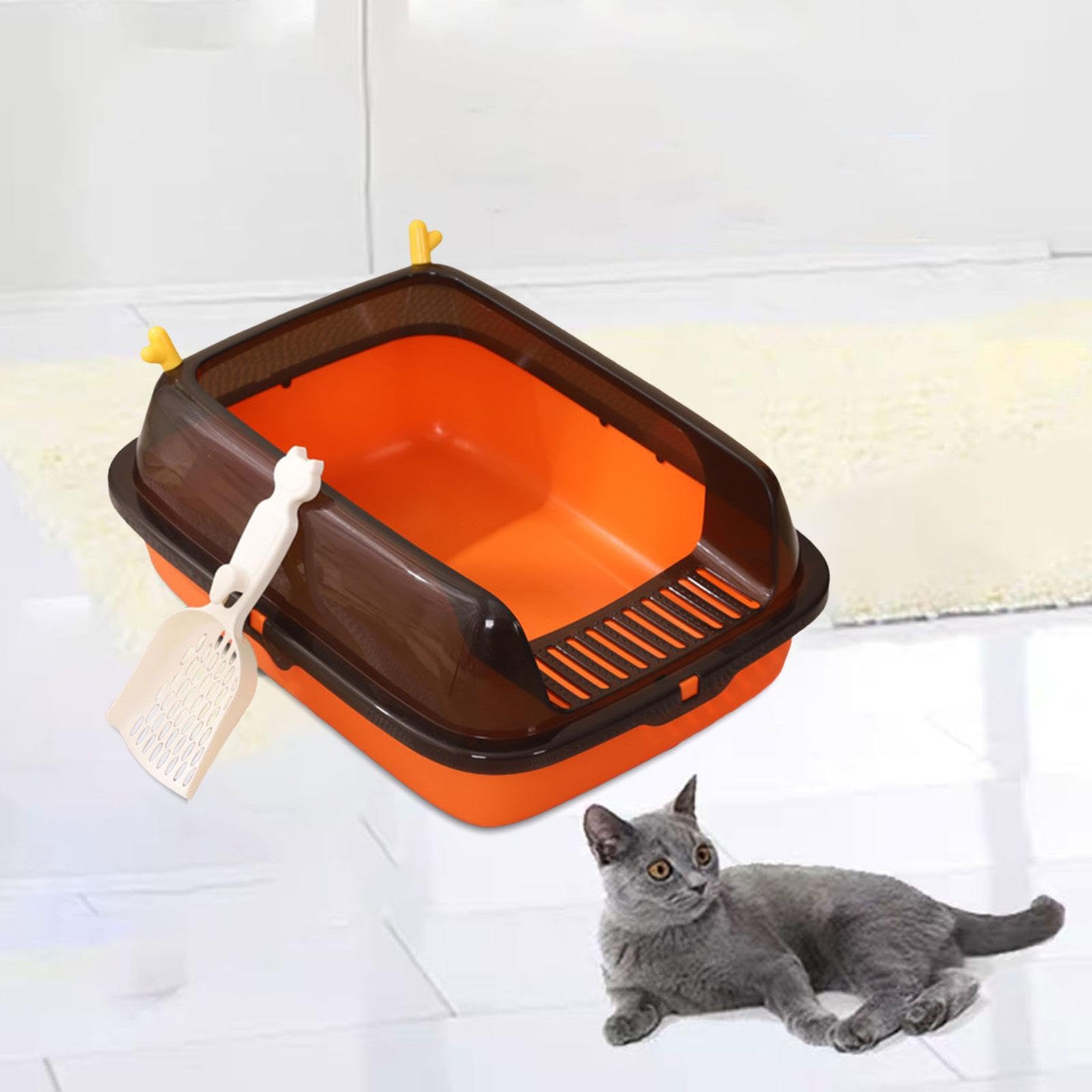 Lettaia, Gatti semi chiusi for gatti, gabinetto profondo, padella grande