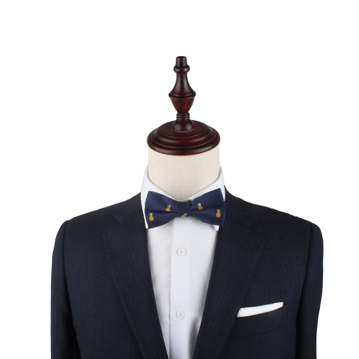 AUSCUFFLINKS Pineapple Bow Ties for Him Fruit Lover Fruits Farmer | Fun Bowtie | Novelty Work Colleague Bowtie | Bday Gift for Guys (Pineapple Bow Tie)