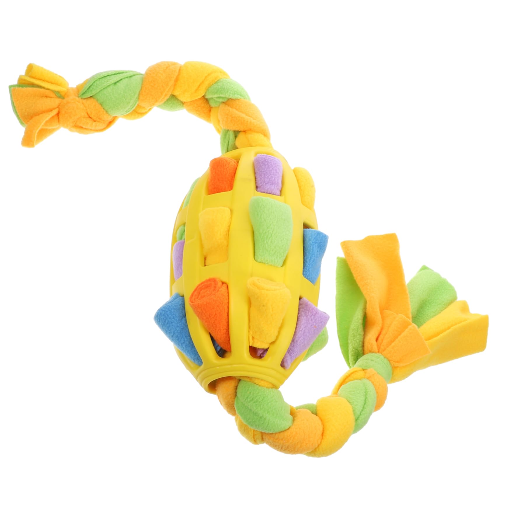 SUPVOX 4pièces Jouet Enrichissement pour Chien Ballon à Renifler Interactif avec Distributeur De Friandises pour Petits Moyens Et Chiens Stimule Instinct De Chasse Et Améliore La