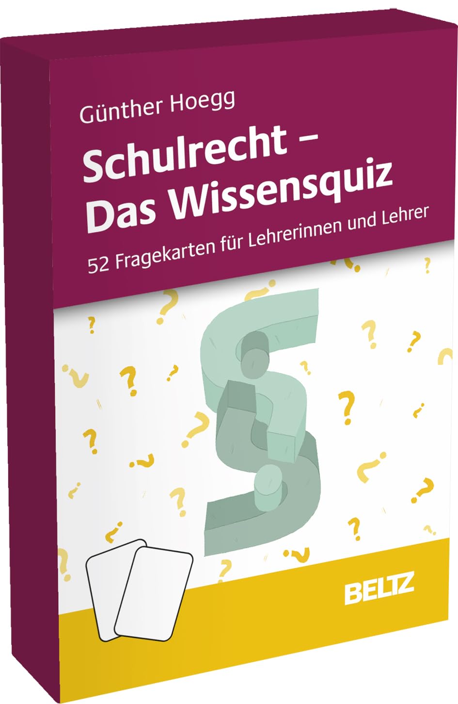 Schulrecht - Das Wissensquiz: 52 Fragekarten für Lehrerinnen und Lehrer (Kartensets zur Schulentwicklung)