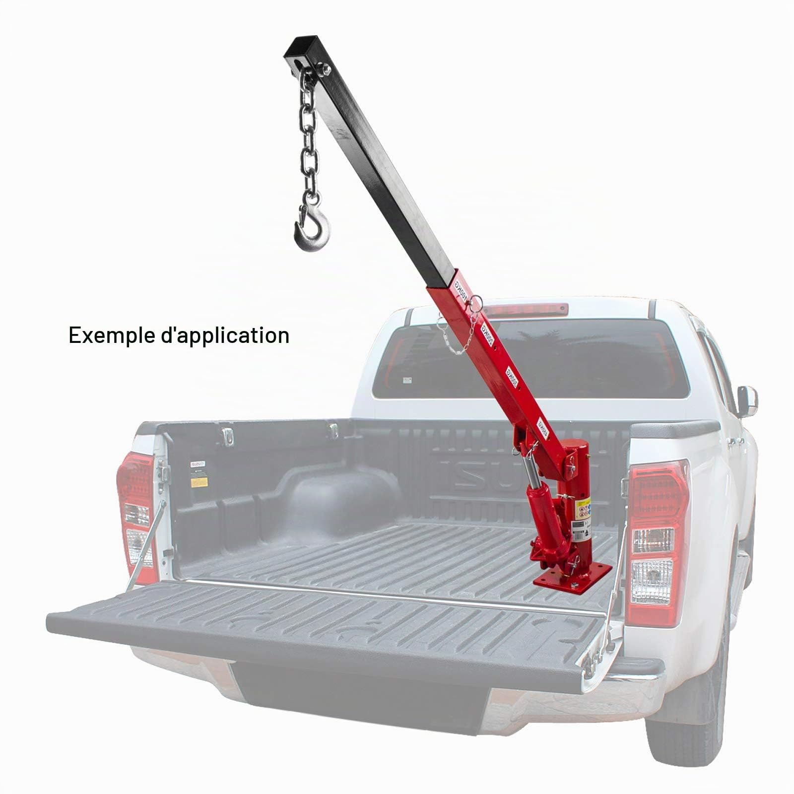Grue de hayon - Pick-Up - Plateau - Camion - 500 kg