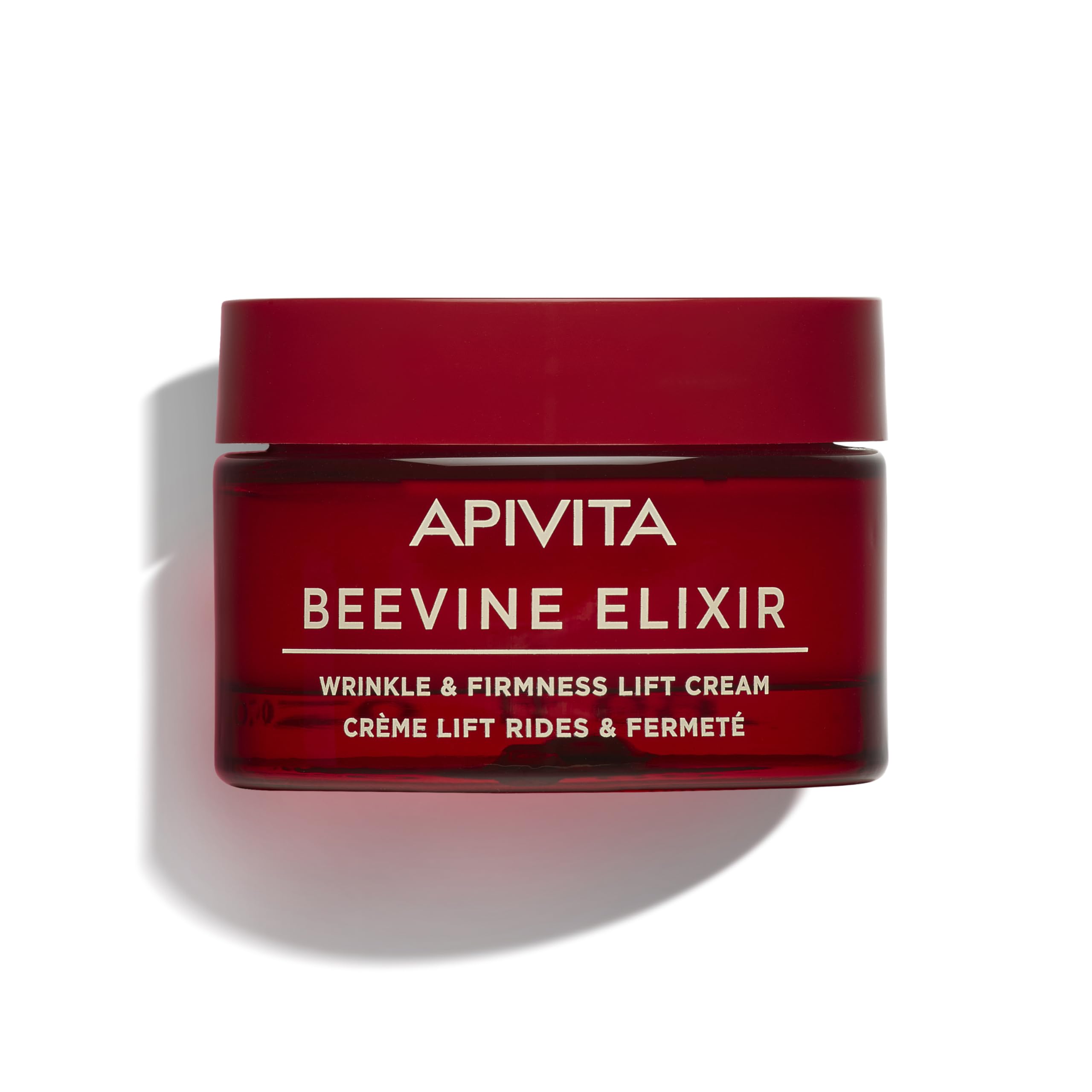 Apivita Beevine Elixir Wrinkle & Firmness Lift Cream 50ml - Antiaging Moisturizer with Propolis, Vine Polyphenols, Plant Collagen, Hyaluronic Acid - Anti-Wrinkle, Firming, Lifting, Non-Comedogenic