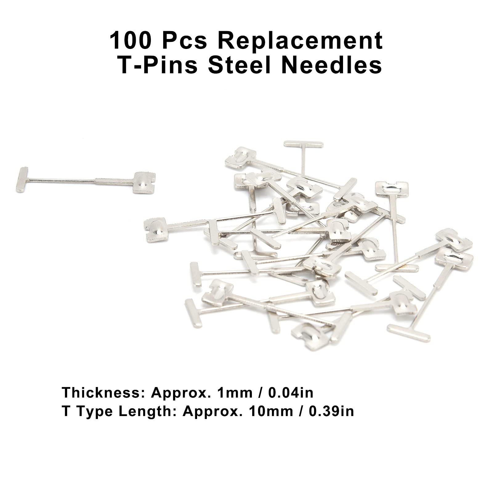 100 Perni A T In Acciaio - Per Sistema Livellamento Piastrelle - Riutilizzabili E Resistenti - Foto 8