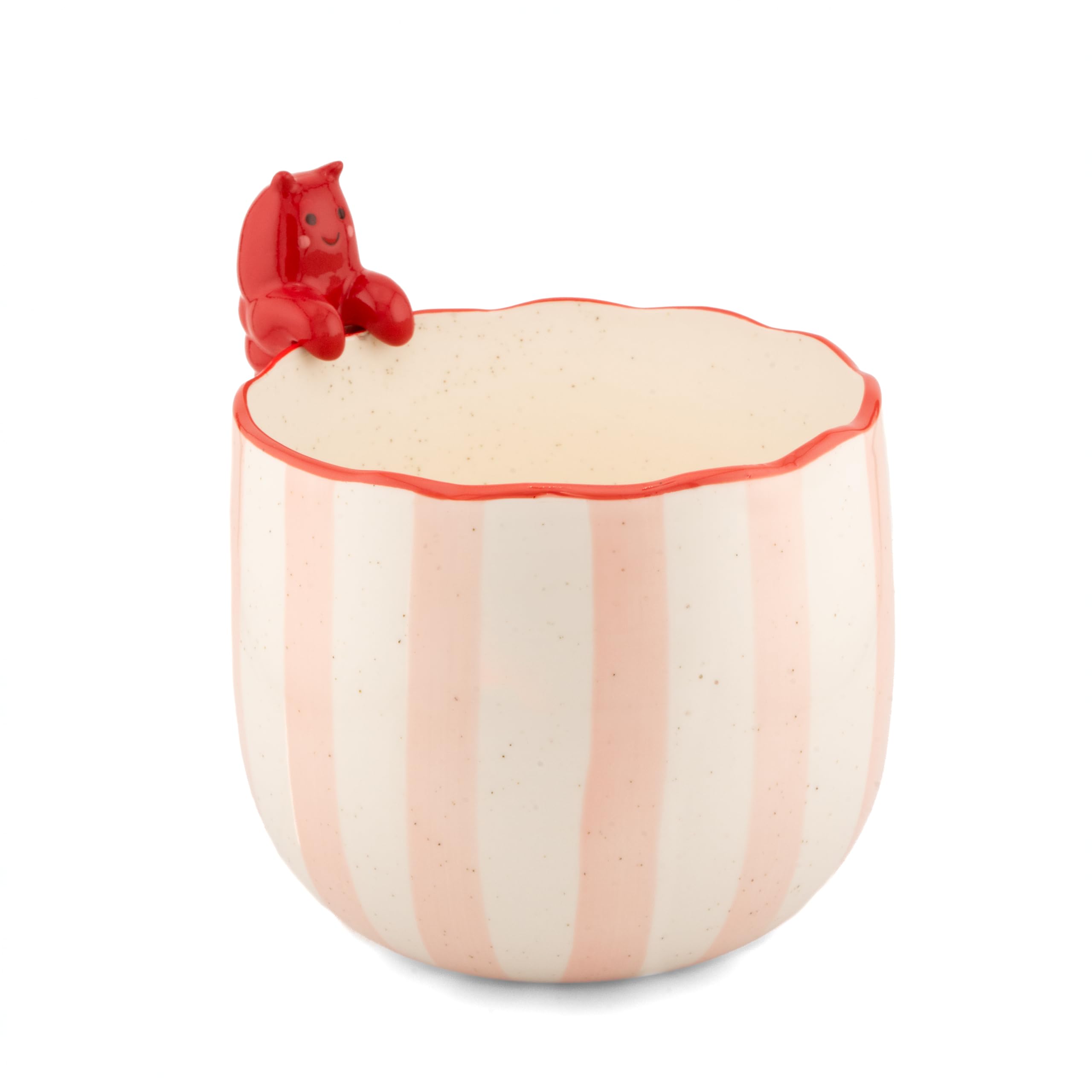Sass & Belle Peeking Lobster Planter - Indoor Plant Pot, Animal Design for Cactus or Succulent, Ceramic Planter for Home Décor, Flower Pot Designed by Sass and Belle