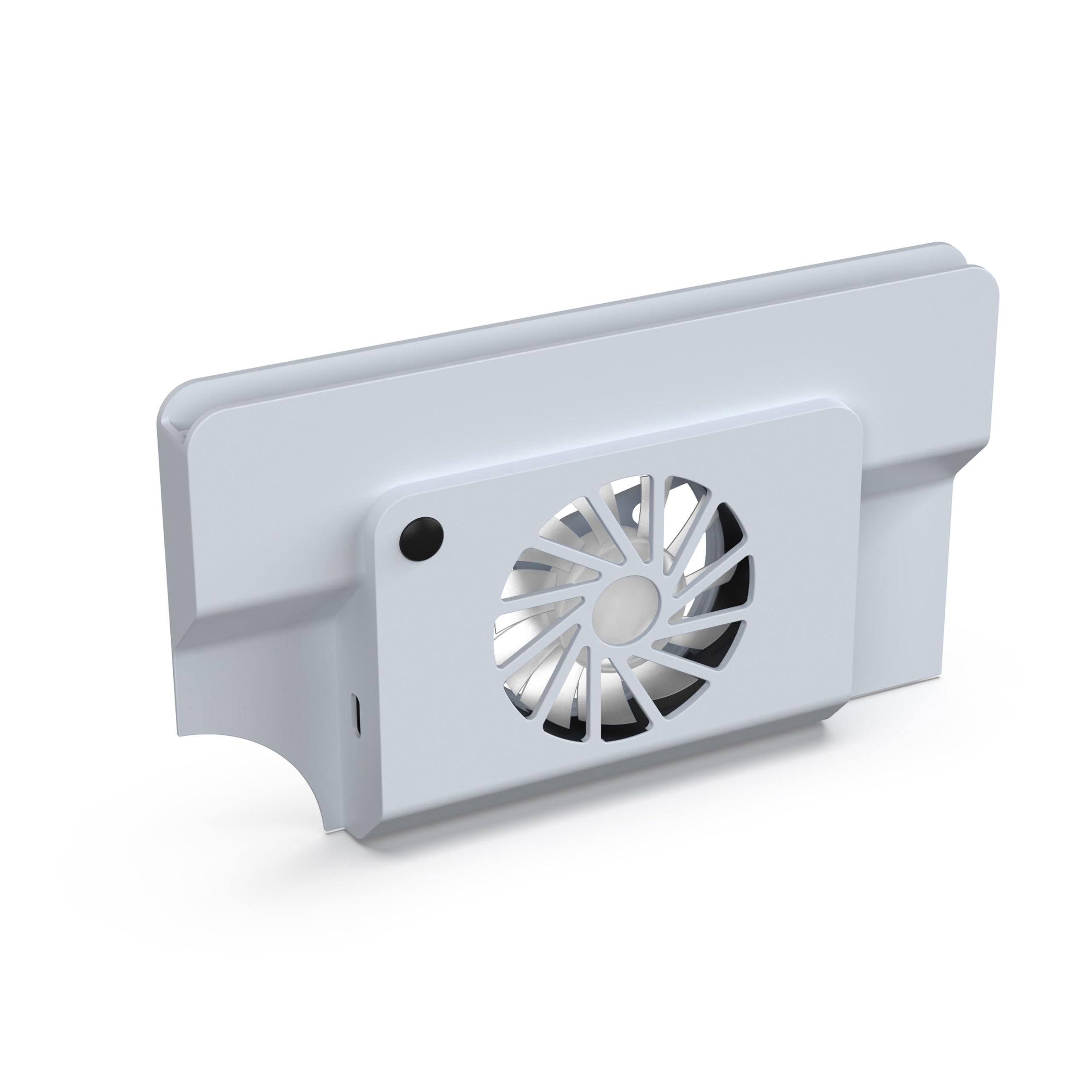 Dobe Ventilateur de Refroidissement Switch OLED, Puissant et Silencieux Commutateur OLED Dock Fan, Switch OLED Accessoires - Blanc (TNS-1155)