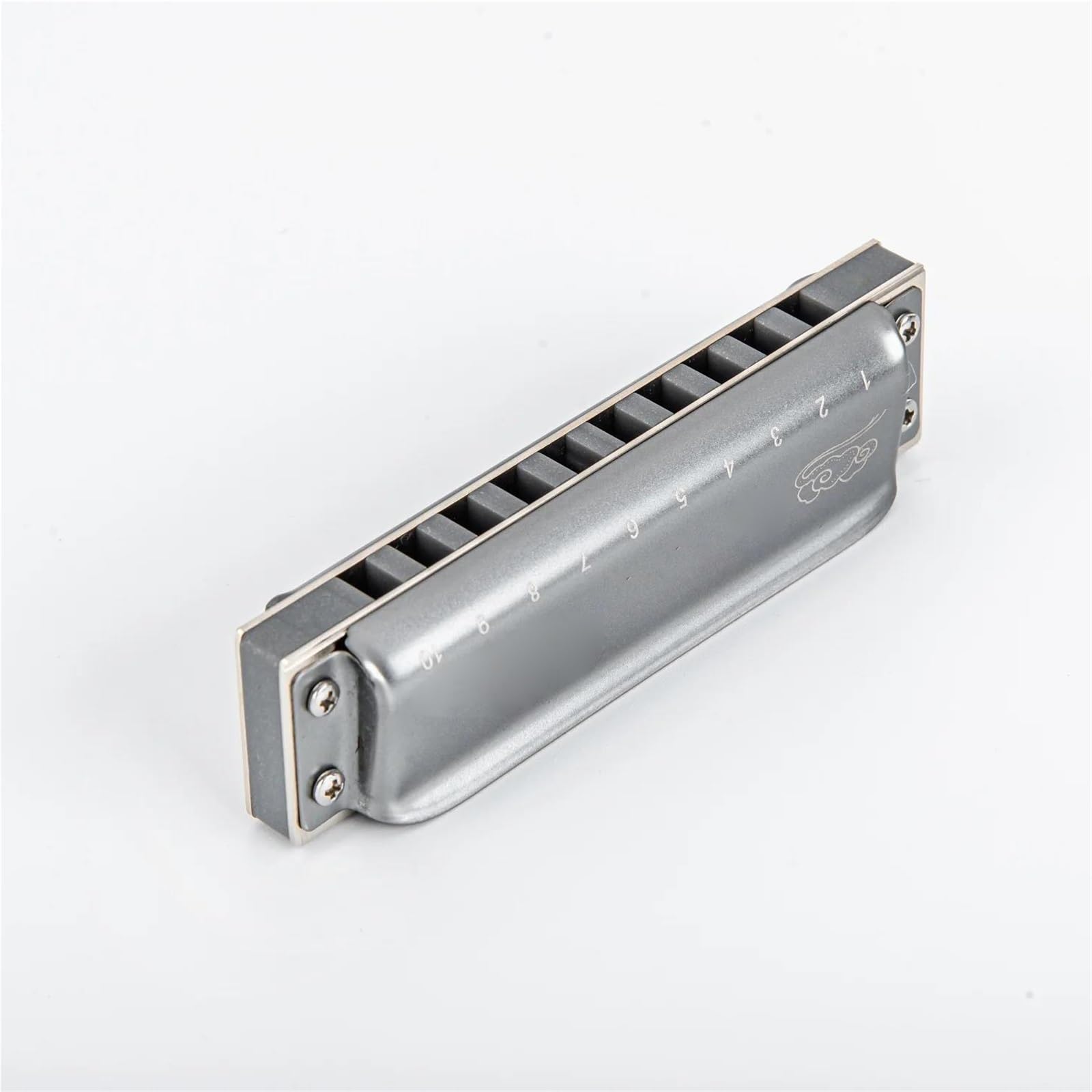 Zestaw Harmonijkowy 10-otworowa Diatoniczna Harmonijka Blues Harp Diatoniczna 10-otworowa Blues Profesjonalna Harmonijka Instrumenty Muzyczne(AB)