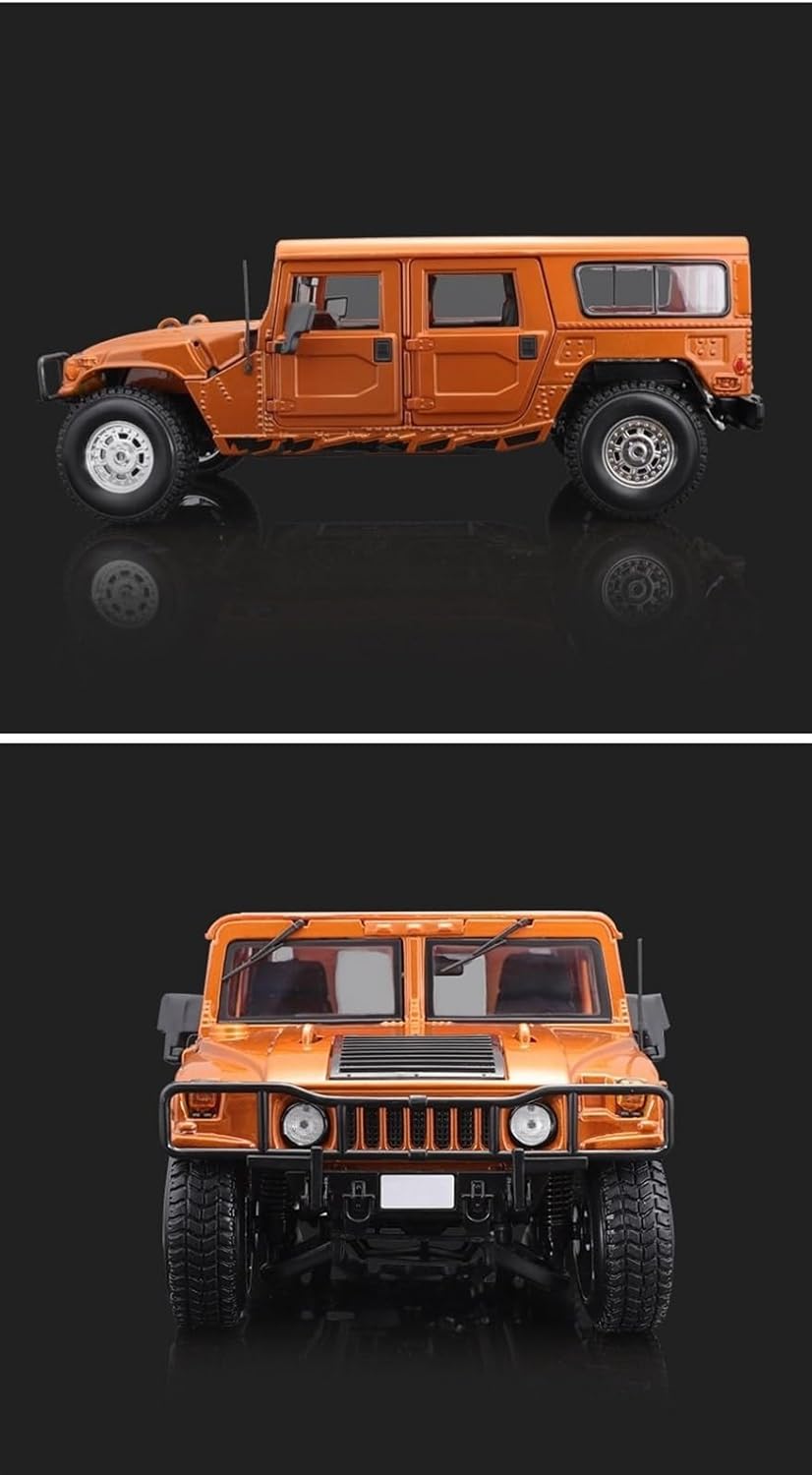 1:18 H1 Anniversary Edition Metal Orange Alloy Buggy Model
