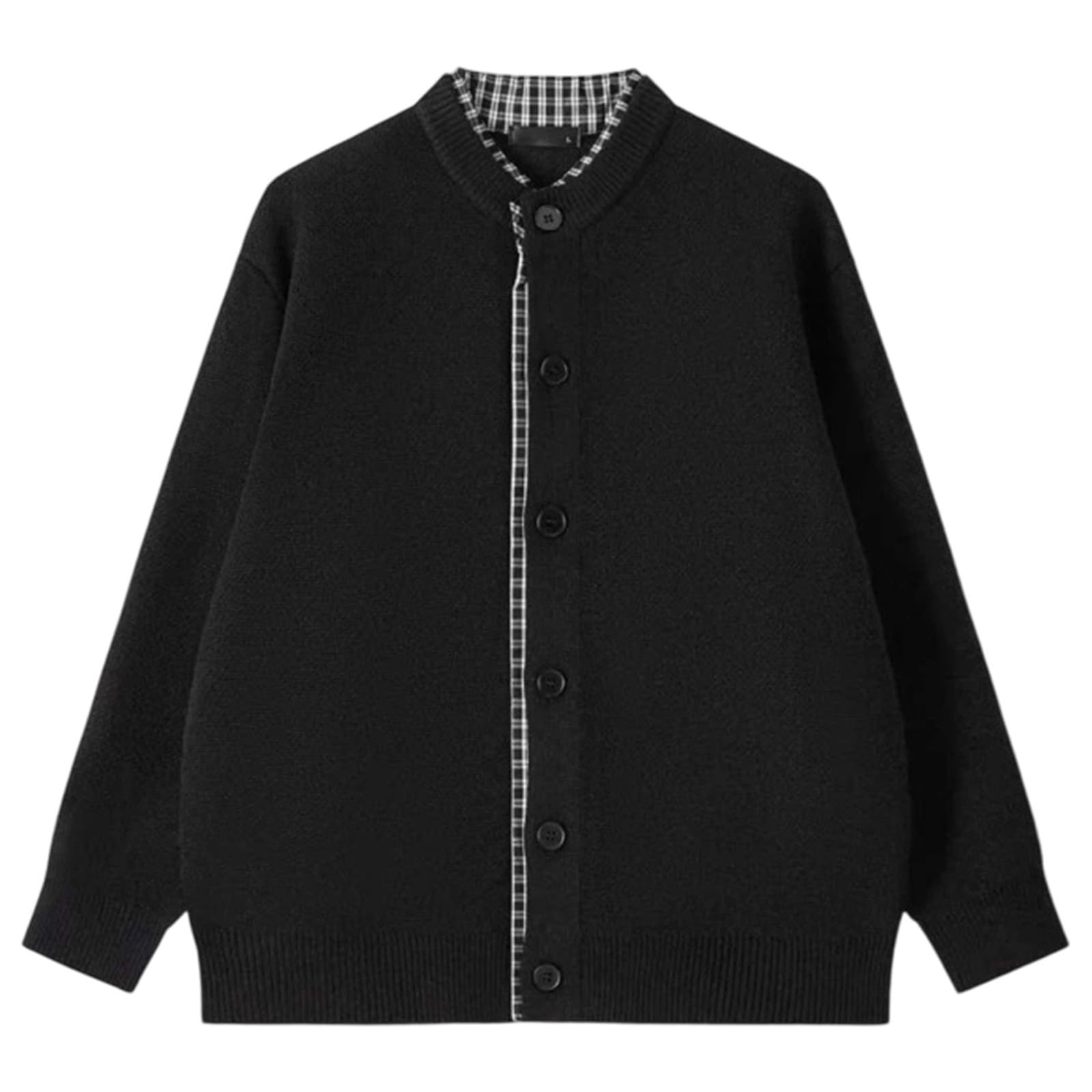 Cardigan Hombre Punto, Chaqueta Punto Hombre Cuello Chal con Cable Suéte Manga Larga De Color Sólido Elegante Cálido Jersey con Botones para Otoño E Invierno
