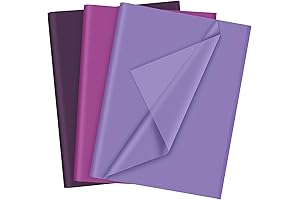PLULON 60 Sheets Purple Tissue Paper Sheets
