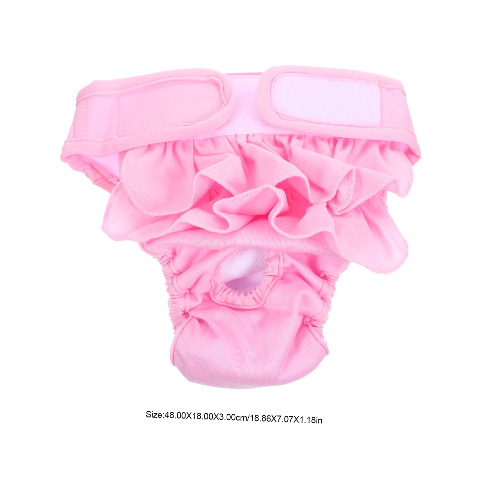 BESPORTBLE Elegant Pattern Dog Pant Reusable Dog Diaper for Puppy Sanitary Pantie Comfort and Practicality