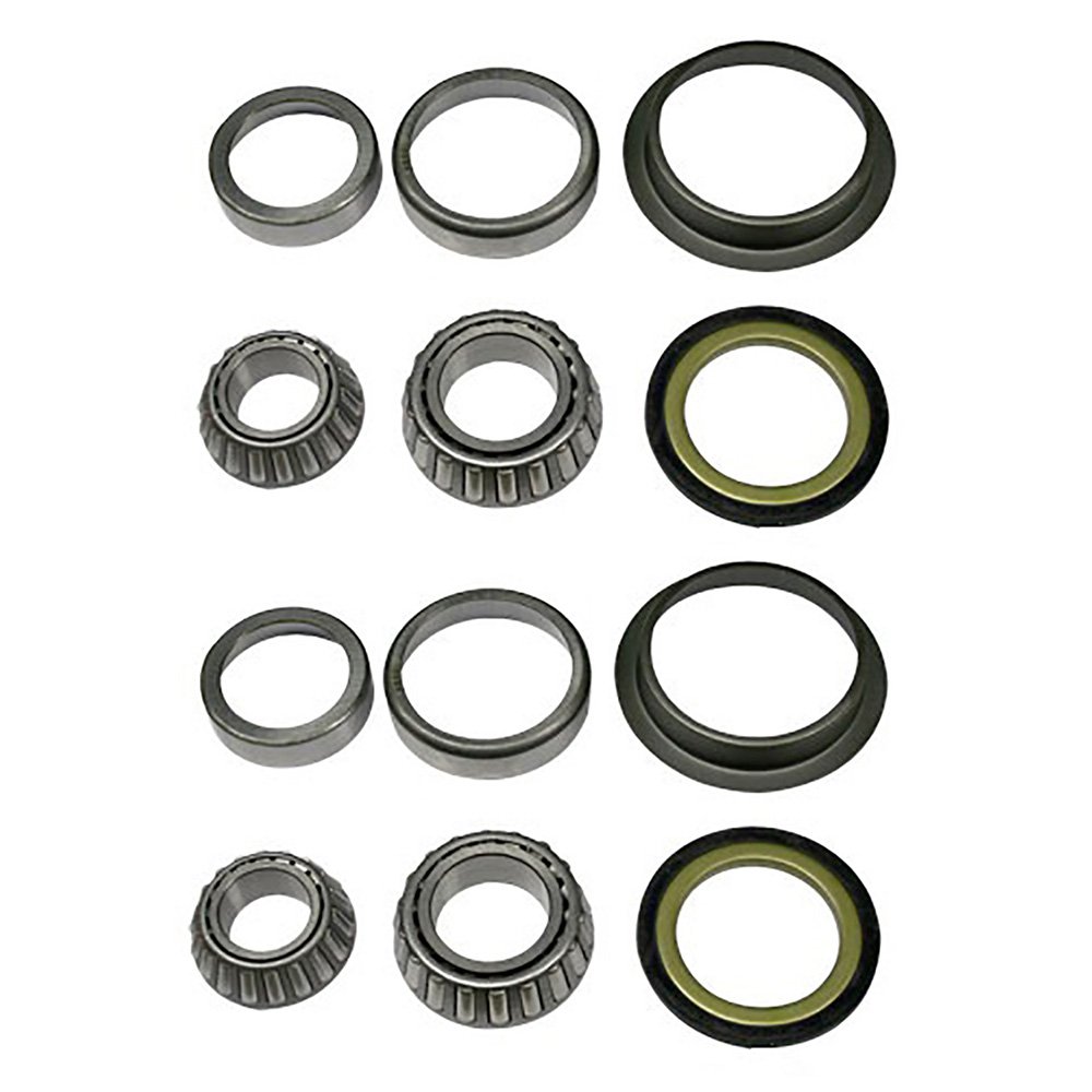 RAParts WBKJD6 Two (2) Front Wheel Bearing Kits Fits John Deere 2510 3010 4010 2520 3020
