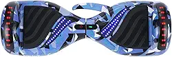 Hoverboard com Music Speaker e LED Front Lights All Terrain 6,5"-AZULCAM