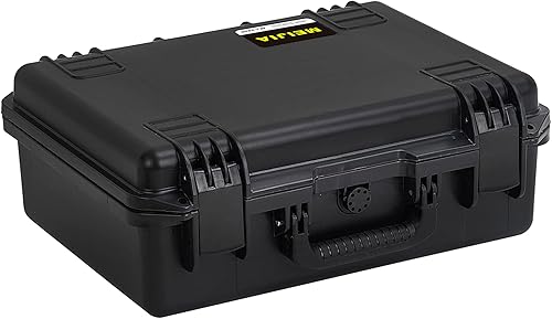 MEIJIA Funda rígida y compacta impermeable de alta calidad para cámara con espuma de ajuste personalizable, protección completa con diseño ligero y