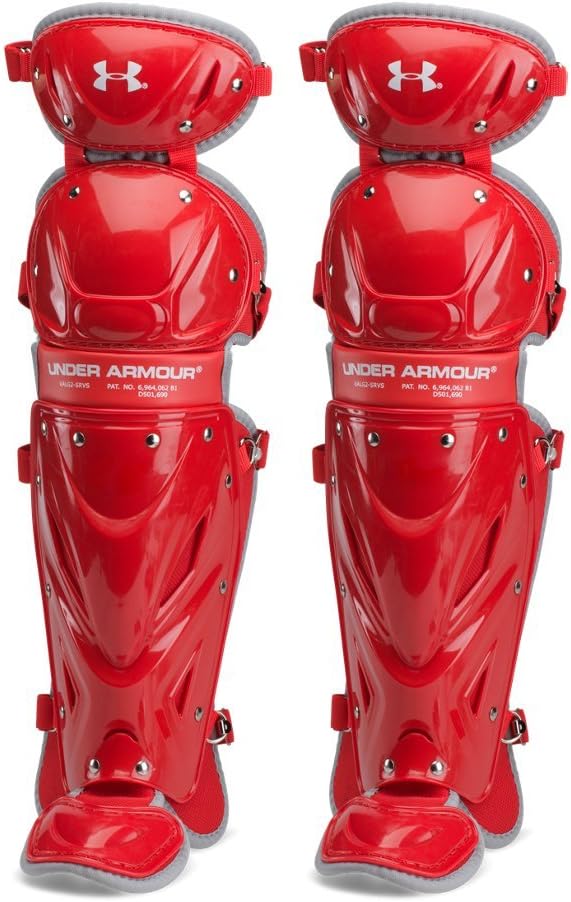 Under Armour UA Victory Intermediate 14.5 Inch Baseball Catcher's Leg Guards