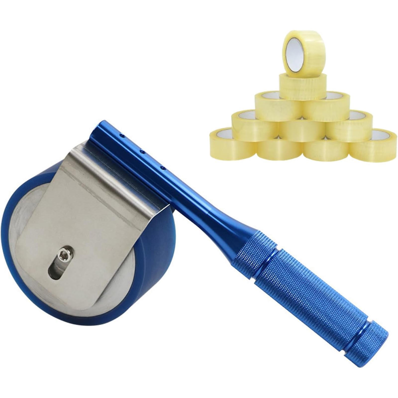 Herramienta manual de prueba adhesiva de rodillo, 45 mm de ancho, probador de adherencia de cinta sensible a la presión para cinta de sellado de película protectora