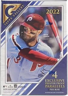 2022 Topps Gallery MLB Baseball Factory Sealed Blaster Box 7 Packs of 4 Cards. 28 Cards in all Each Box contains Four Prin...