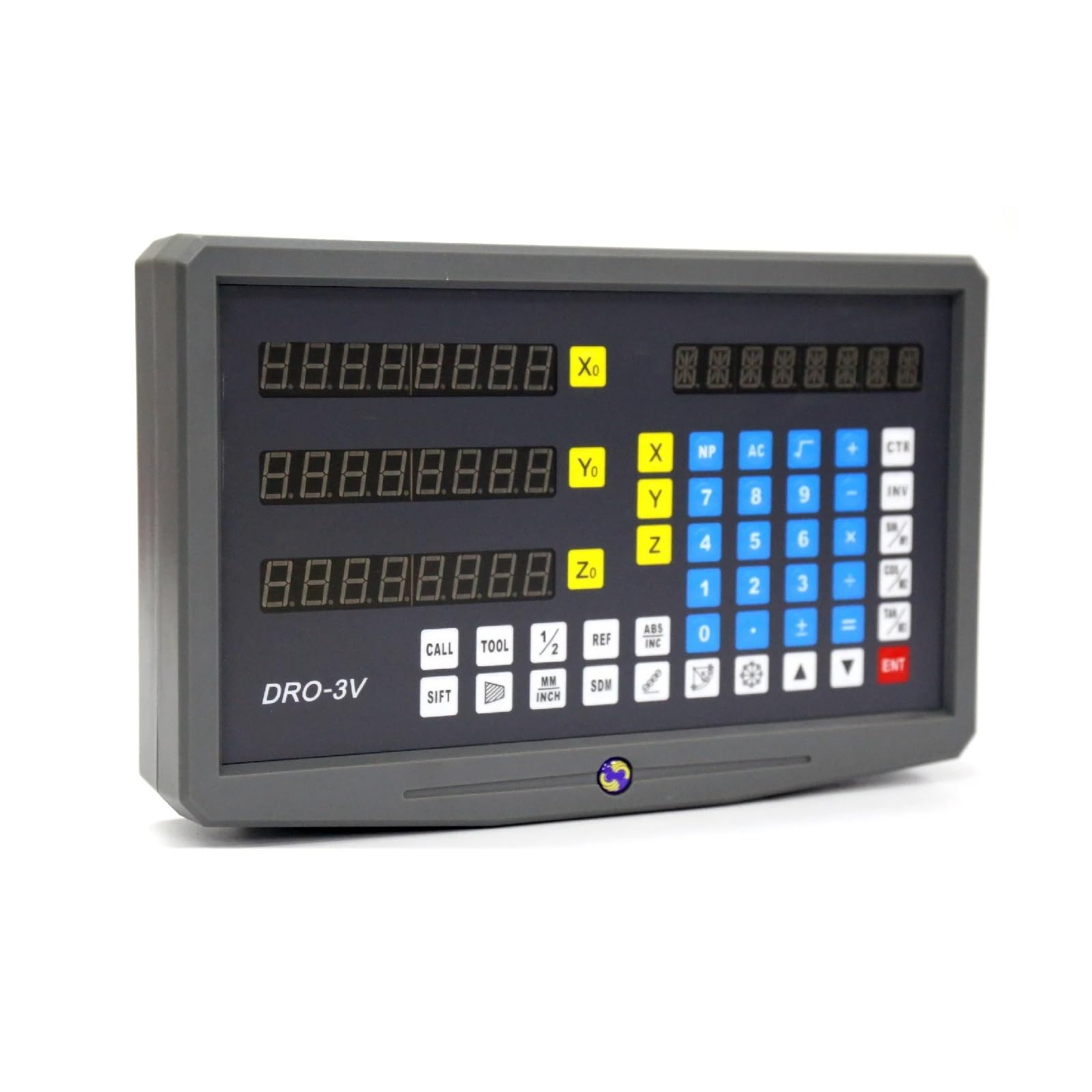 EDEDE Codeur linéaire, Affichage numérique à 3 Axes for fraiseuse, Tour, Compteur, Moniteur, indicateur à 3 Axes
