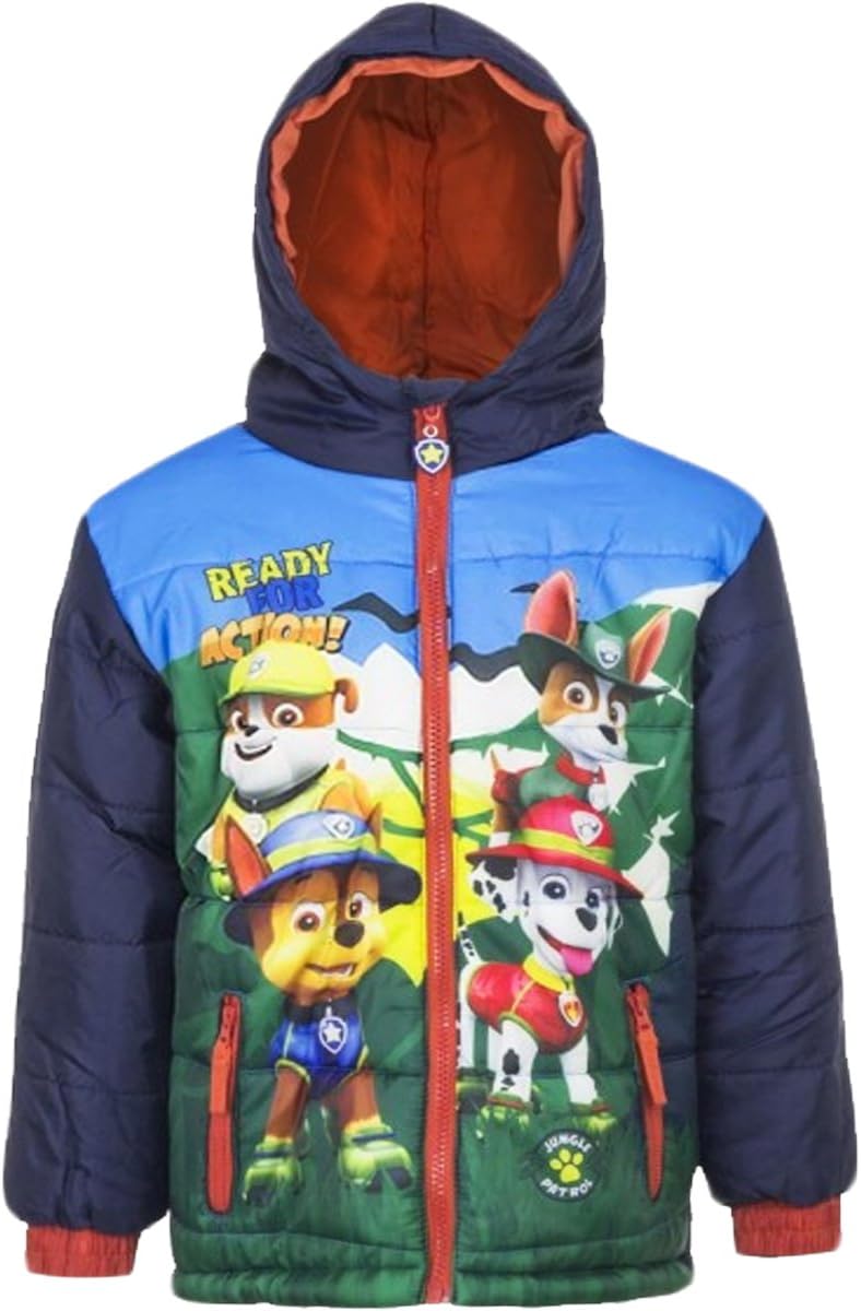 Paw Patrol Jungle Pups Winter Padded Bomber Jacket New 2017-2018