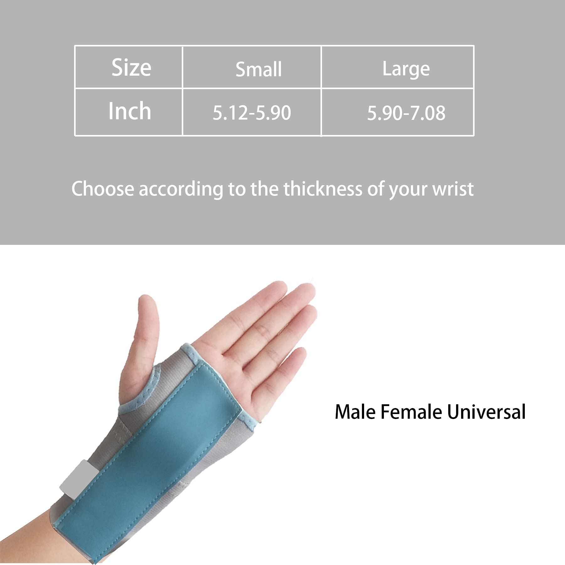 Handgelenkstütze Schiene Nachtstütze Arthritis Tendonitis Verstauchungen Flexionskontrakturen Frakturen Karpaltunnel Handgelenk Funktionelle Unterstützung Hand Schmerzlinderung,Lefthand,S