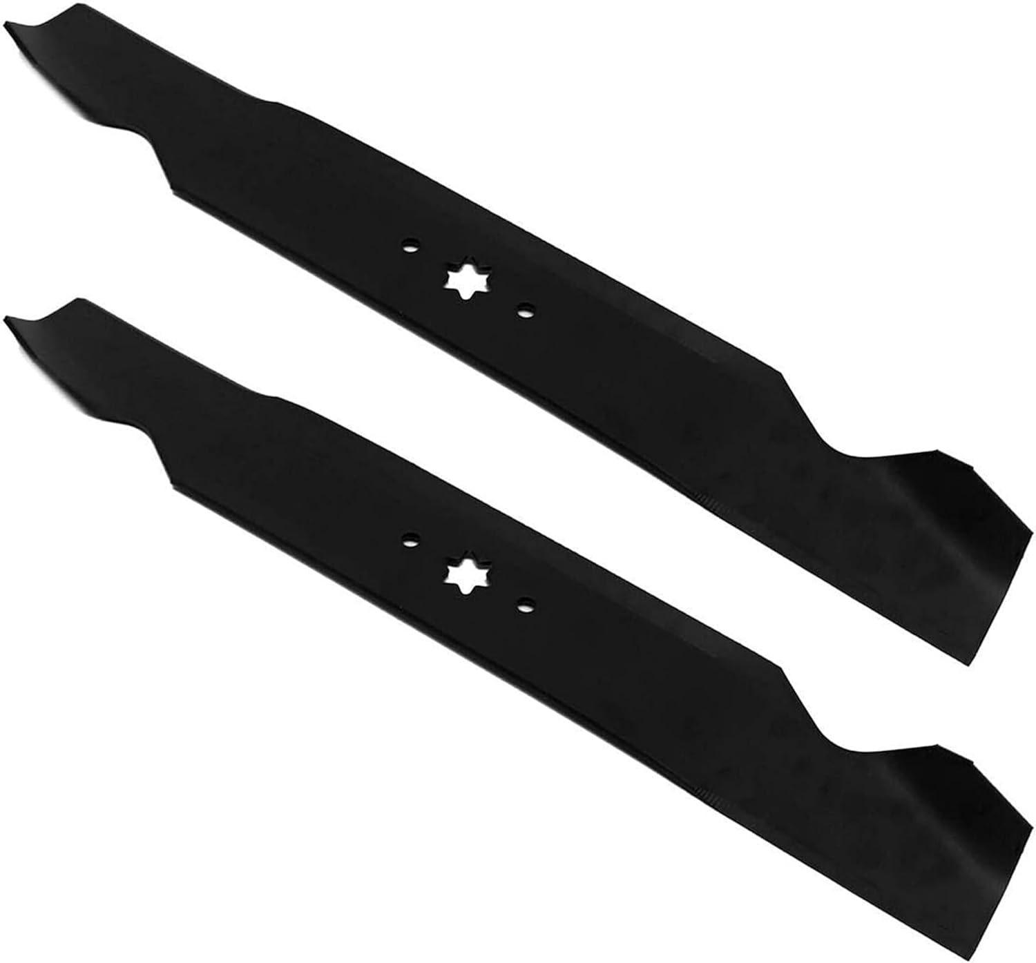 Mr Mower Parts 2-Pack Mulching Blade Set for 42" Cut Compatible with MTD Cub Cadet Troy-Bilt 742-04126 742-0616 742-0616A 942-0616 942-04126 942-0616A 742-04308, Toro 112-0315, Windsor 50-3252