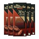 Cadbury Bournville Rich Cocoa 70% Dark Chocolate Bar, 75 Gm (Pack Of 5) gallery image