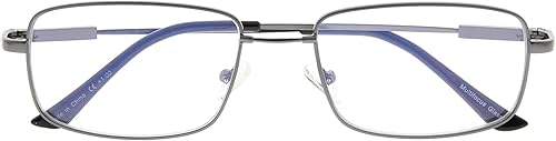 Vista 36 de BFOCO Gafas de lectura progresivas para mujeres y hombres, lentes de bloqueo de luz azul multienfoque con lectores de bisagra de resorte