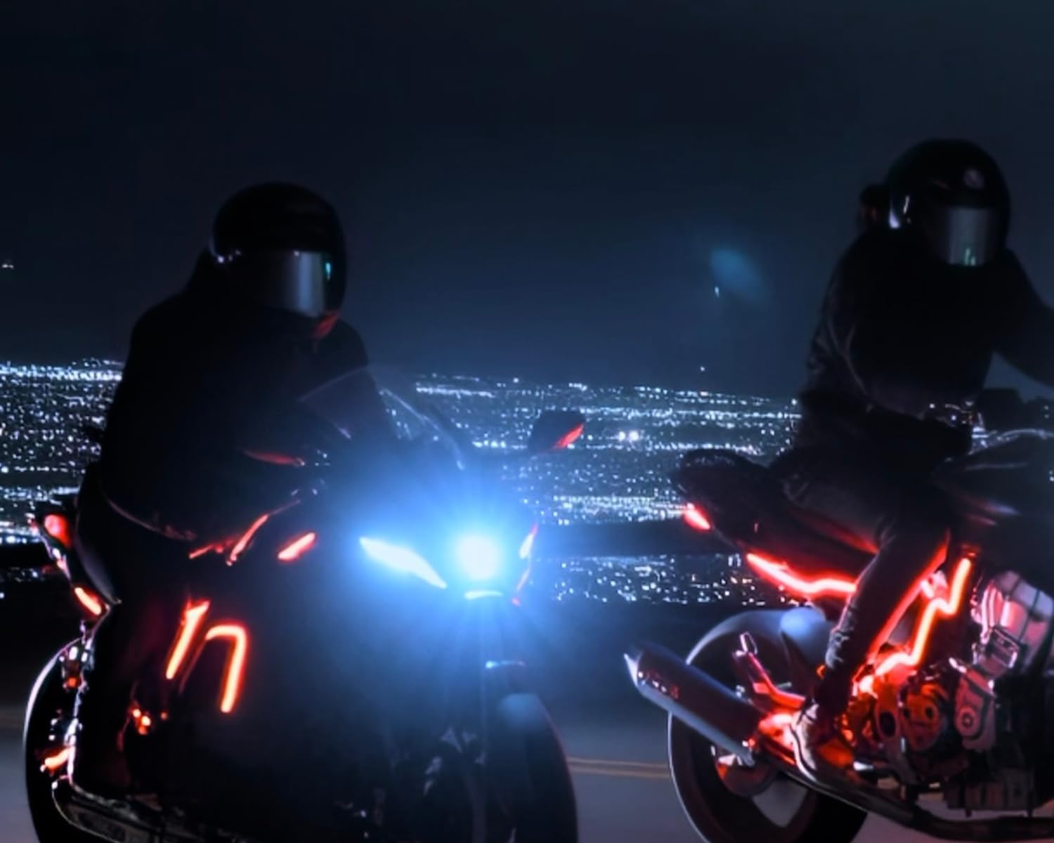 Light Cycle Kit, Tron Motorcycle Lighting Kit. Underglow, Neon Kit, LED Kit, Motorcycle Accessory and Accent, RGB Waterproof LED Neon,w/Remote&Disconnect,Bluetooth App (Base Kit)