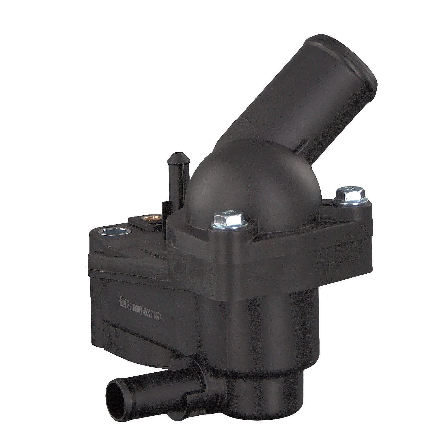 febi bilstein 45227 kołnierz płynu chłodzącego z termostatem i uszczelką, 1 sztuka
