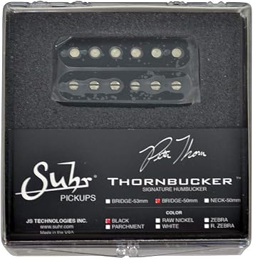 Suhr Pickups Thornbucker Pete Thorn Signature Humbucker Bridge-50mm Black Brand New!