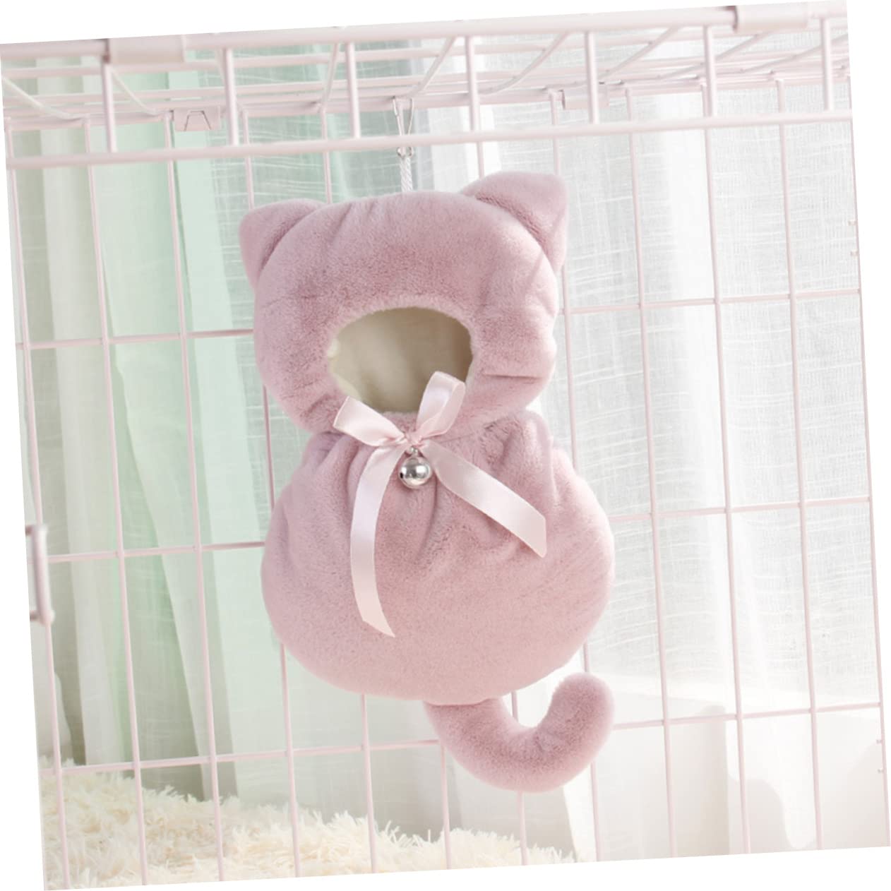 POPETPOP 3piezas Hamaca Colgante para Hámster Cama Aislante De Invierno Nido y Cálido para Mascotas Accesorio De Jaula para Pequeños Roedores Diseño Acogedor y Duradero
